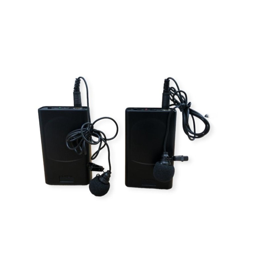 microphone wireless clip on VHF Dual Professional Wireless Microphone