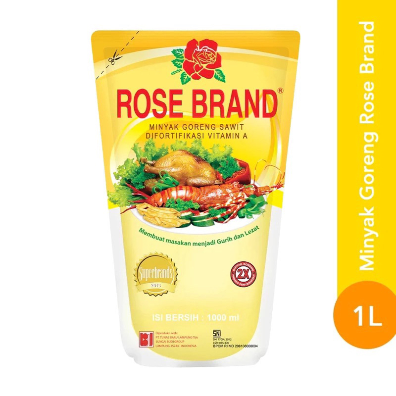 

Minyak Goreng Rose Brand 1L Exp 2026