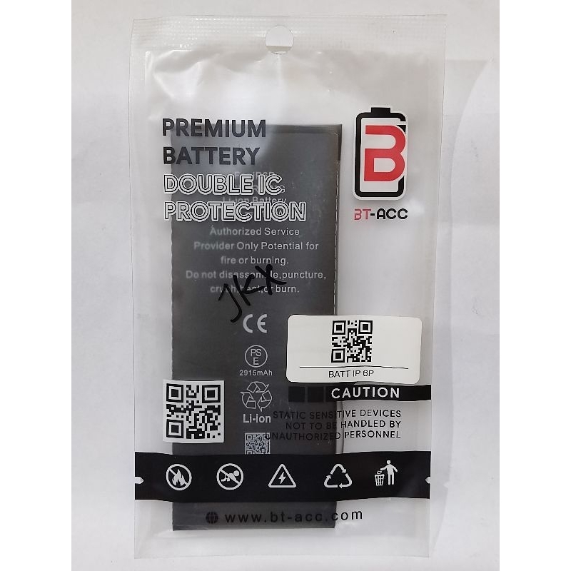 BATERAI IPHONE 6 PLUS BT-ACC DOUBLE POWER // DOUBLE IC