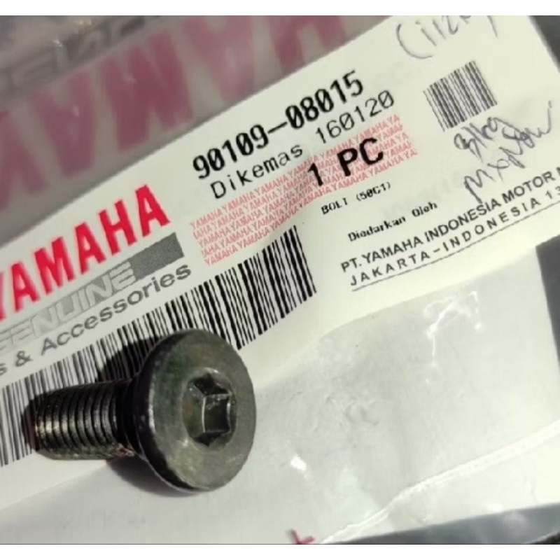 Baut Piringan Cakram Disk Belakang Jupiter MX 135 New 90109-08015