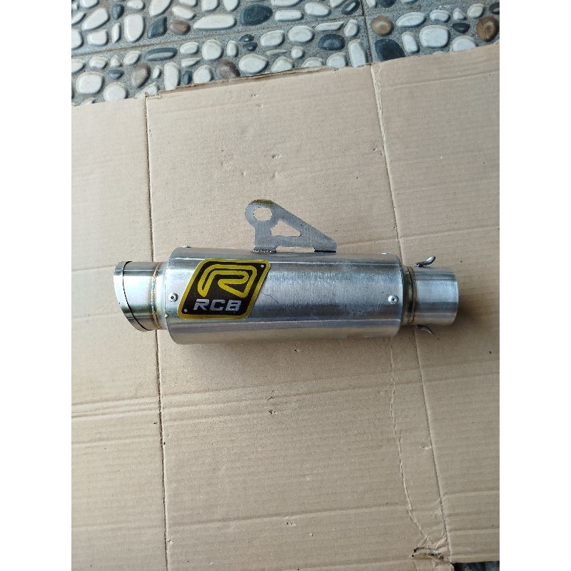 knalpot RCB JUPITER MX OLD NEW KING SATRIA FU VIXION SONIC CB150R suara TYPE gahar KNALPOT RACING RC