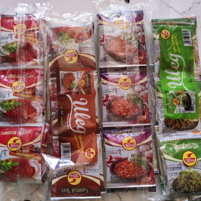 

(BISA COD) Sambal Uleg Sachet Finna Food 15gr