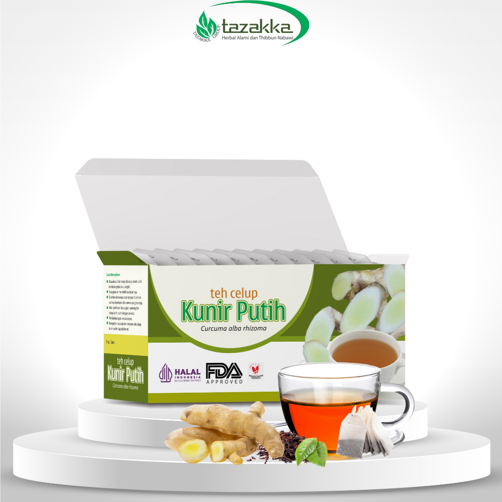 

Teh Celup Kunir Putih Tazakka Obat Kanker dan Lambung