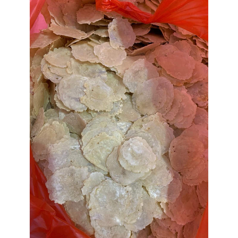 

KRUPUK MENTAH EMPING 1kg || ukuran sedang