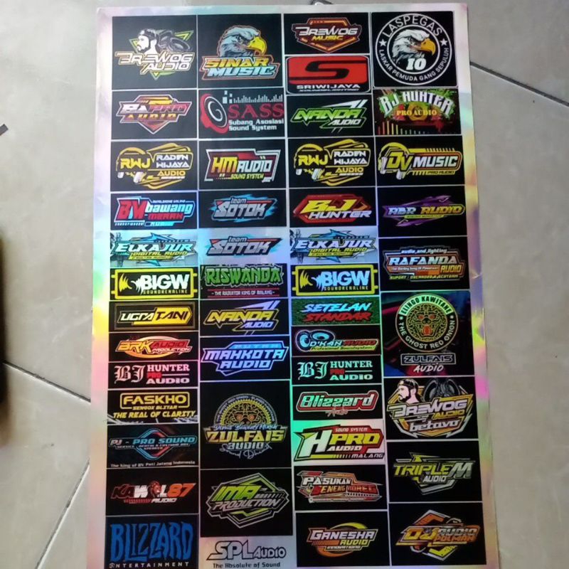 

STIKER SOUND | STIKER SOUND SYSTEM | STIKER HOLOGRAM | STIKER PACK | STIKER 1 LEMBAR