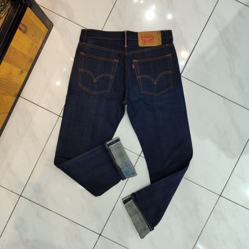 celana levis 501 selvedge