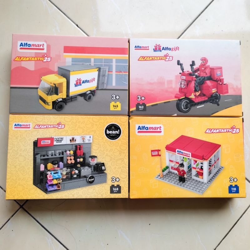LEGO ALFAMART / MAINAN LEGO ALFAMART MURAH / ALFA BRICKS TOY COLLECTION