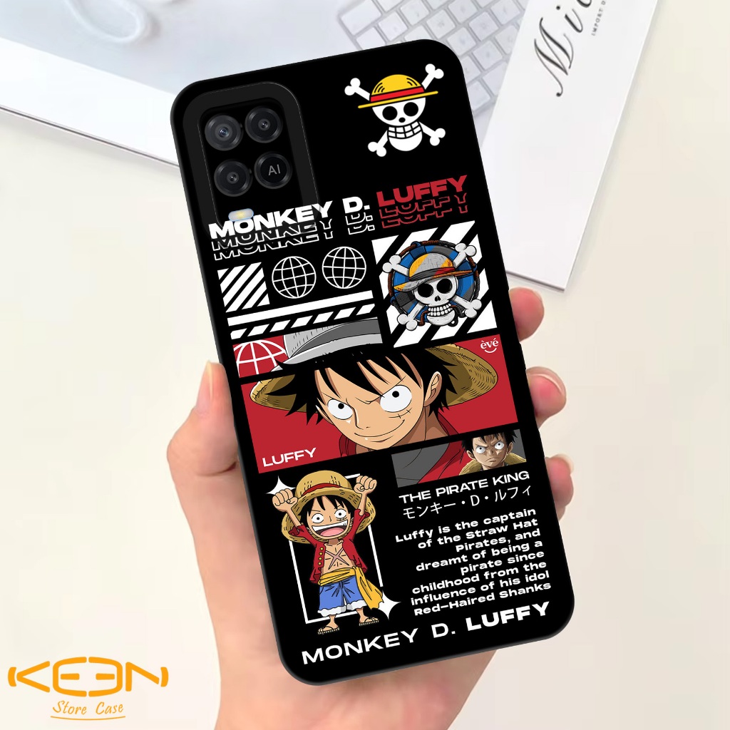 Case Oppo A54 - Casing Hp Oppo A54 Motif One Piece - Softcase Oppo A54 - Softcase Hp Oppo A54 - Case