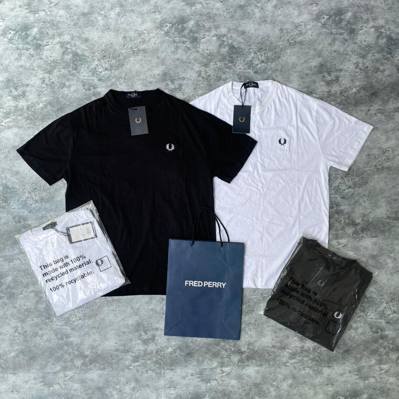 Kaos Pria FRED PERRY Klasik