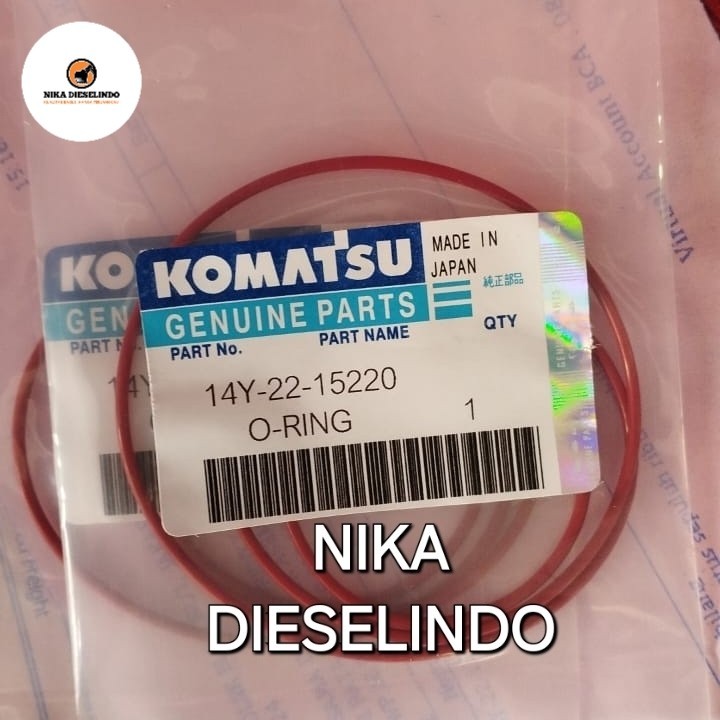 ORING 14Y-22-15220 GENUINE KOMATSU ORING GENUINE KOMATSU