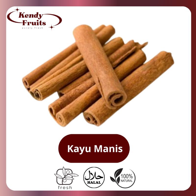

KAYU Manis 250 gr | Rempah Segar Fresh