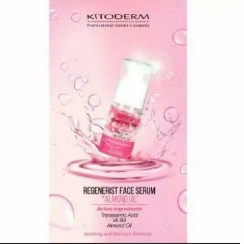 kitoderm serum regenerist face serum almond oil