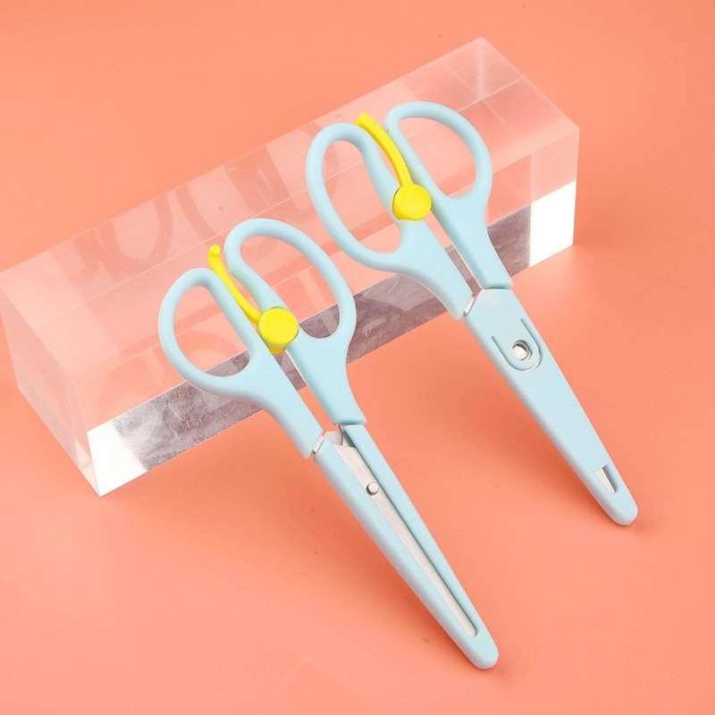 

Gunting kertas macaron aesthetic ATK Scissors dengan tutup estetik