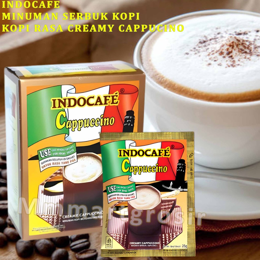 

Indocafe / Minuman Serbuk Kopi / Coffee Rasa Creamy Cappucino / 125gr