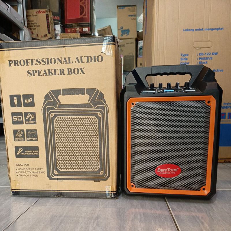 speaker portable Baretone max 06m/speaker Baretone 6 inch