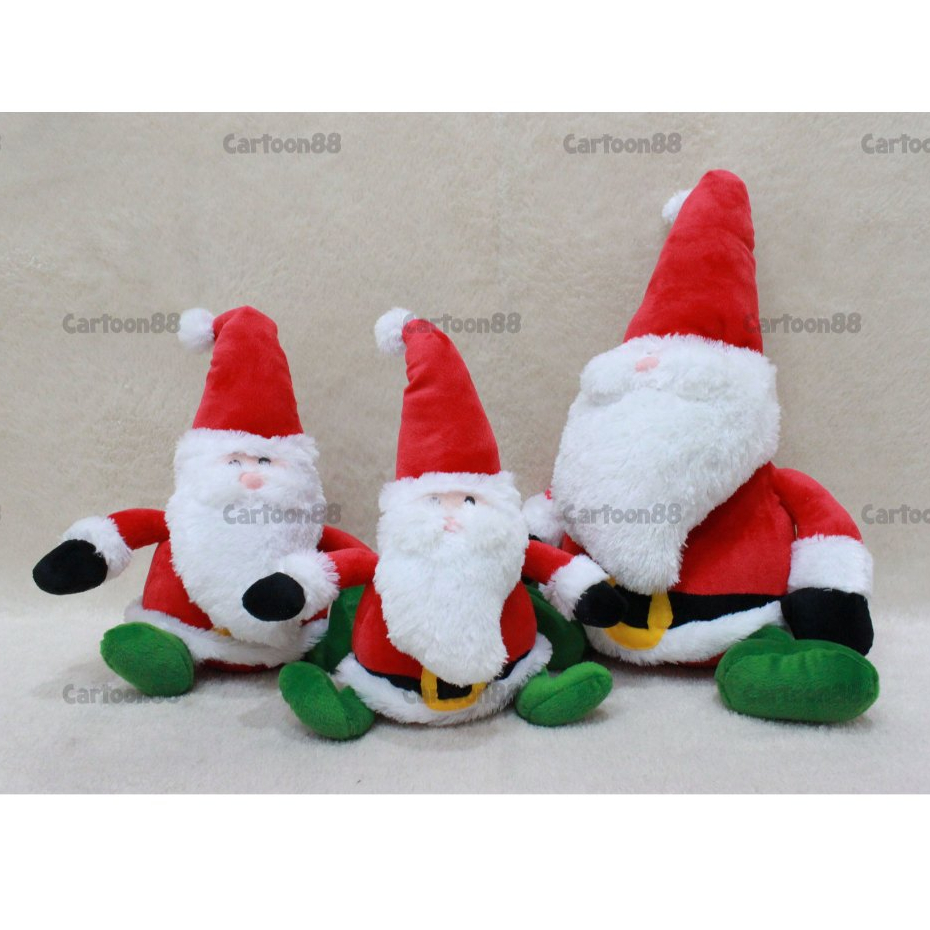 Boneka Santa Claus Jenggot Panjang - Santa Imut L
