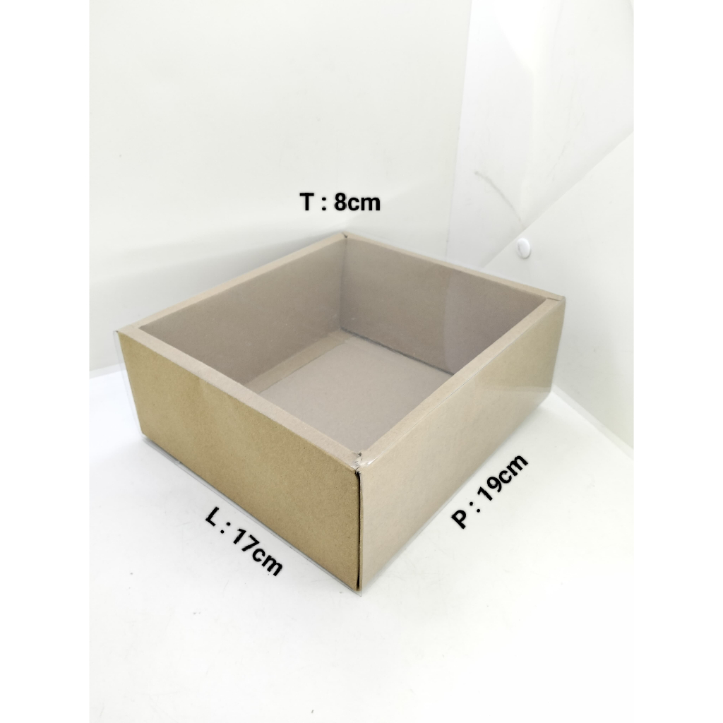 

1 PCS BOX KRAFT MIKA SLOP 19X17X8 APJ