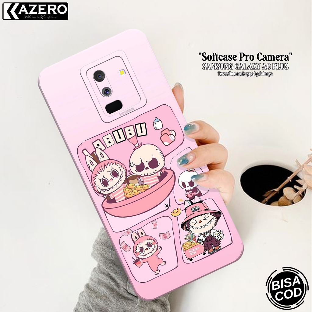 Case Hp Samsung Galaxy A6 PLUS - Case Kartun - Softcase Samsung A6 PLUS Terbaru - Casing Samsung A6 