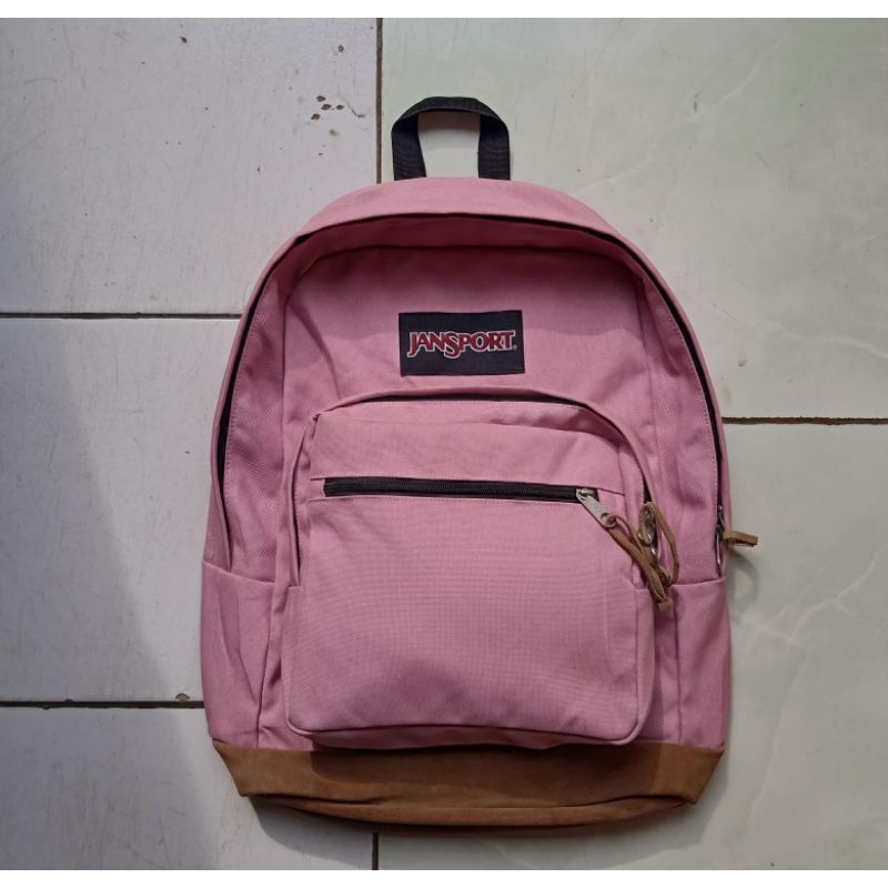 TAS JANSPORT RIGHTPACK PINK SECOND