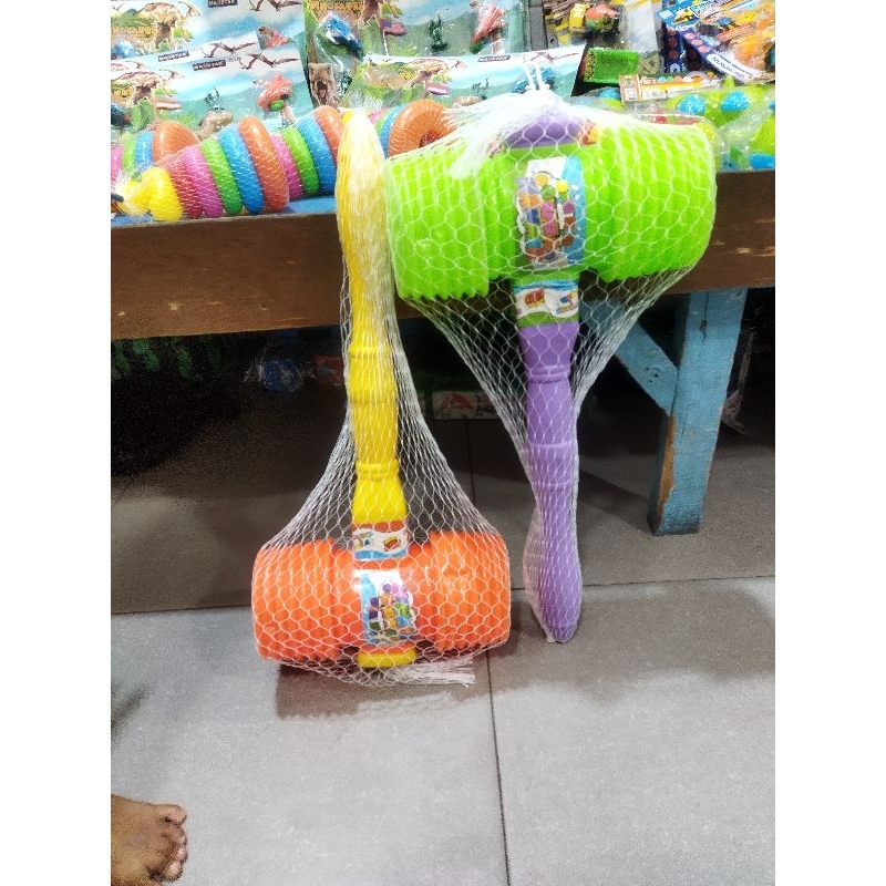MAINAN ANAK ANAK PALU PALUAN BUNYI CIT CIT CIT UKURAN BESAR / MAINAN ANAK ANAK