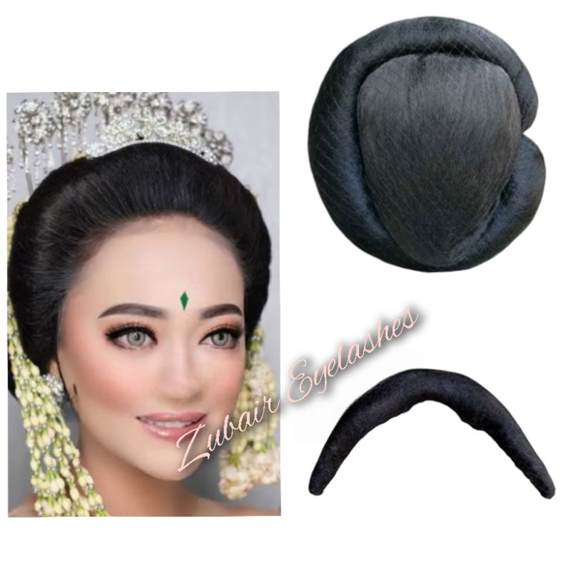 Satu Set Sanggul Sunda||Sanggul Pengantin Sunda ( Sanggul Sunda + Subal Sunda )