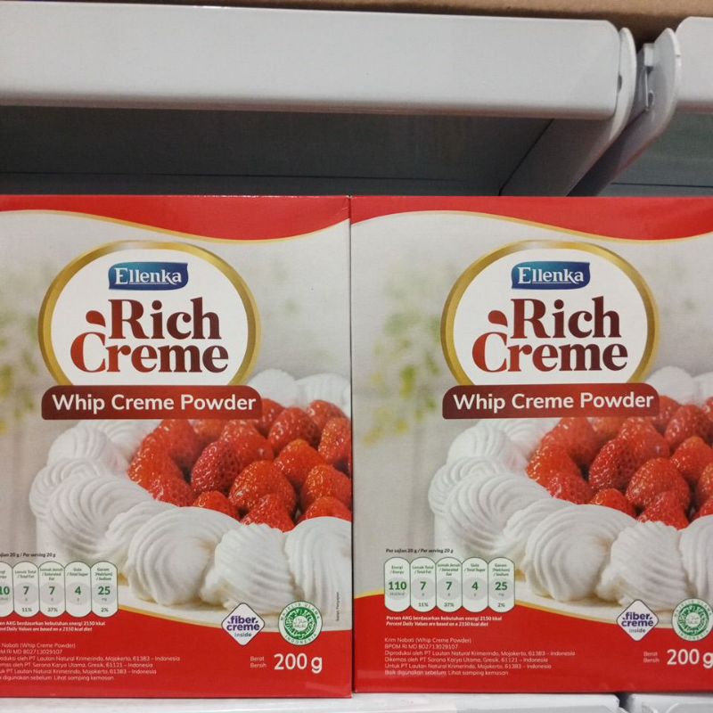 

Rich Creme Whip Cream Powder 200g