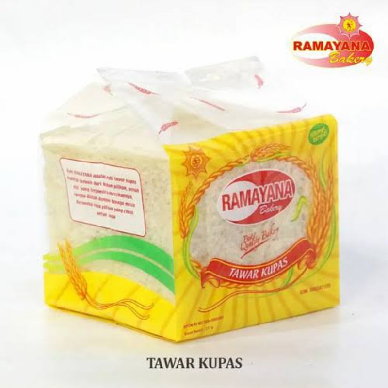 

ROTI TAWAR KUPAS RAMAYANA