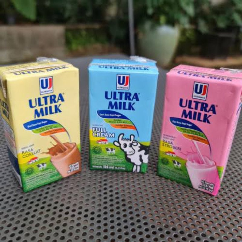 

Ultra Milk Susu UHT 125ml 1Dus (40pcs)