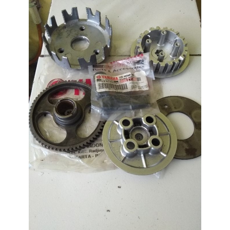 rumah kampas kopling fizr original set komplit