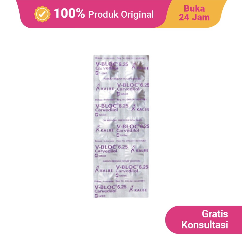 V BLOC 6.25 MG TABLET