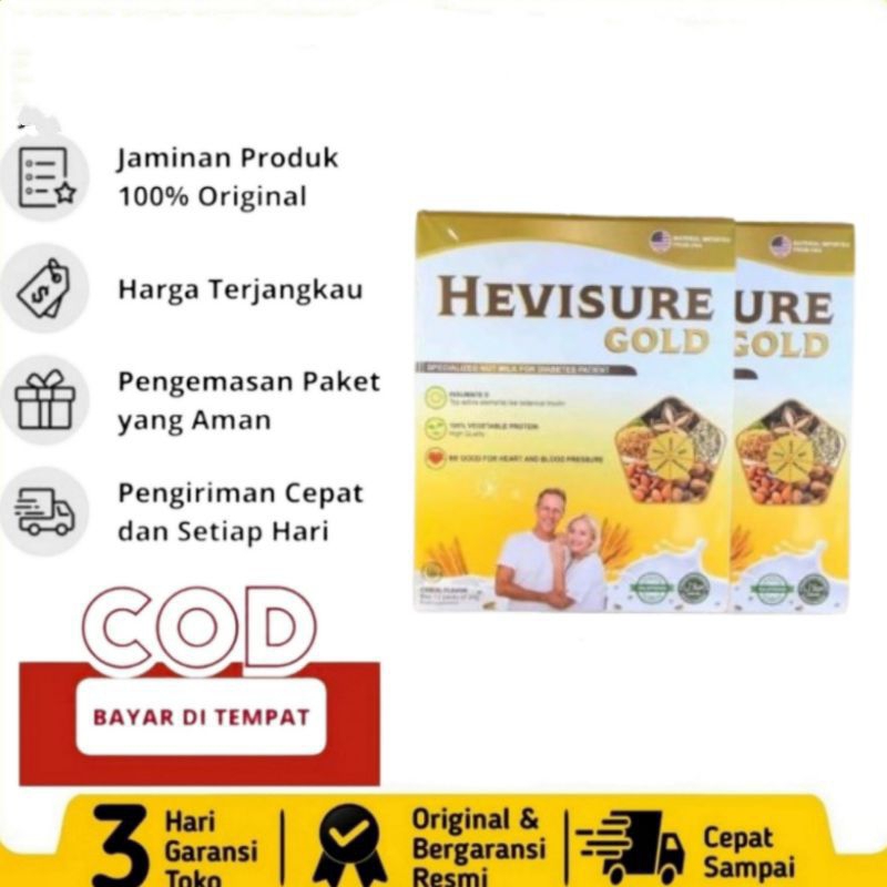 

(Terlaris) Paket 2 box Hevisure Gold Susu Milk Untuk Mengatasi Diabetes & Kencing Manis