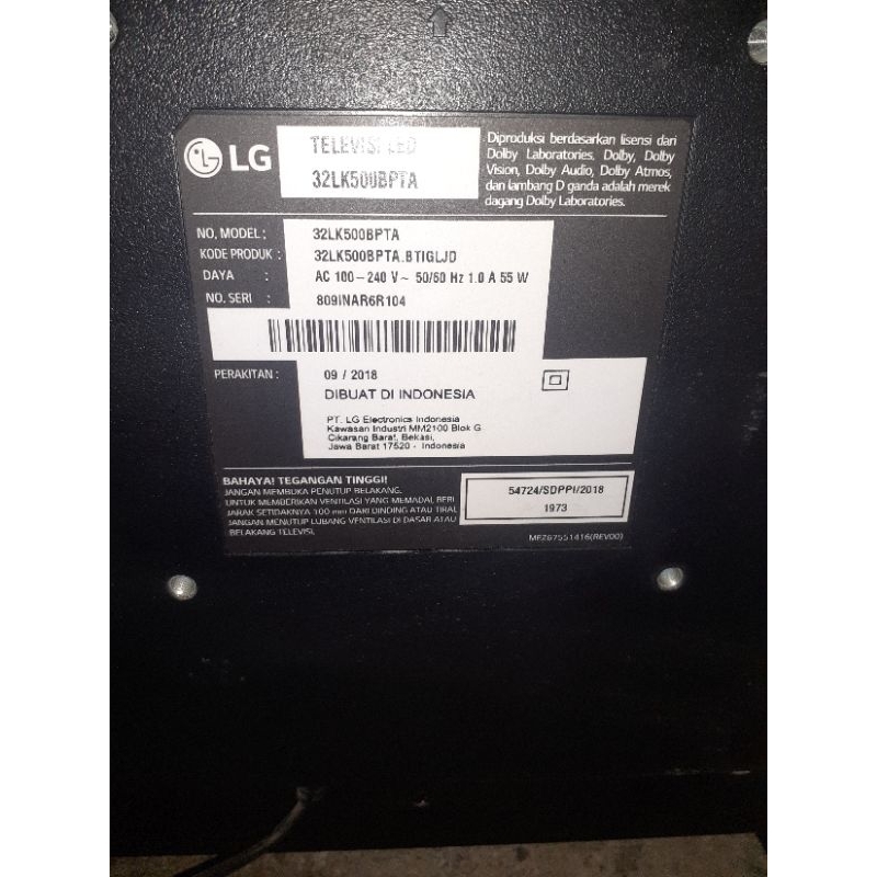 LG32LK500bpta