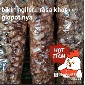 

Krupuk antor glopot, antor mambo, antor ayu, antor polet khas tegal /kg dan pilus kletuk / kg