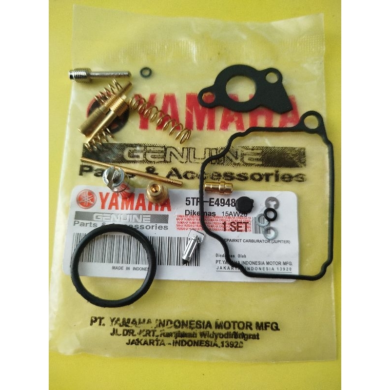 Repar kit karburator Jupiter z Vega r new -5TP
