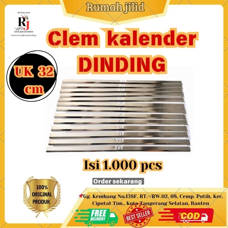 

KLEM KALENDER DINDING UKURAN 32CM MURAH