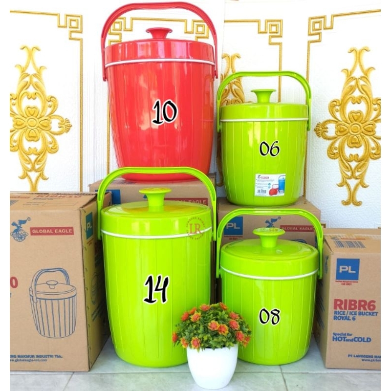 Termos Nasi Es Maspion Global Eagle / Termos Es Nasi 6  8 10 14 17 Liter  Global Eagle