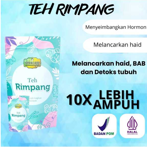 

Teh Rimpang Menjaga Menyehatkan Jantung isi 10gr Produk Original dan BPOM