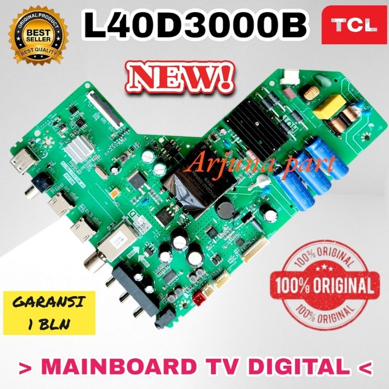 Mainboard TV TCL L40D3000B / MB TV TCL 40D3000B / MB TCL 40D3000B / MB 40D3000B / MB 40D3000 / mesin