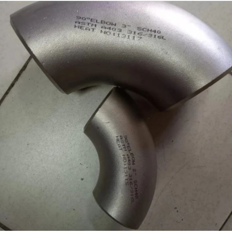 ELBOW LAS SCH 40 SS 4"