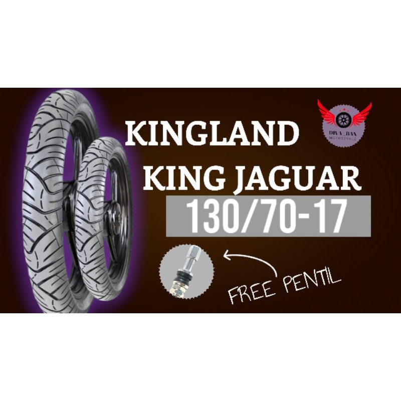 BAN TUBELESS KINGLAND KING JAGUAR 130/70-17