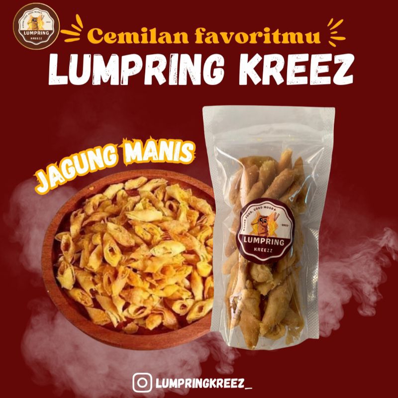 

Lumpia Kering Jagung Manis, cemilan yang gurih dan lezat