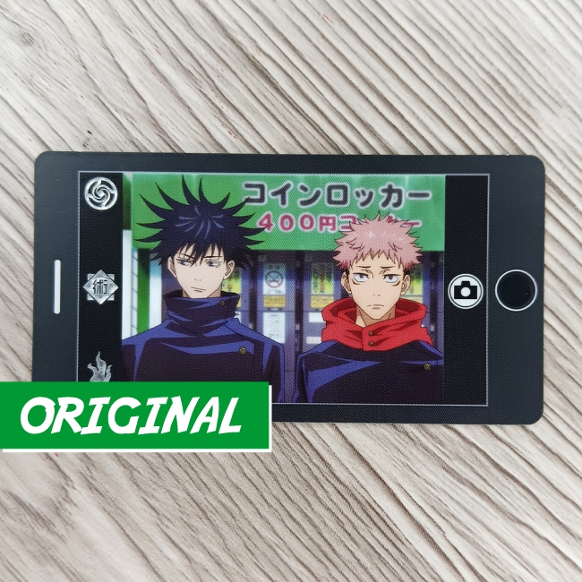 Yuji & Megumi Photocard Jujutsu Kaisen Smartphone Vol 1