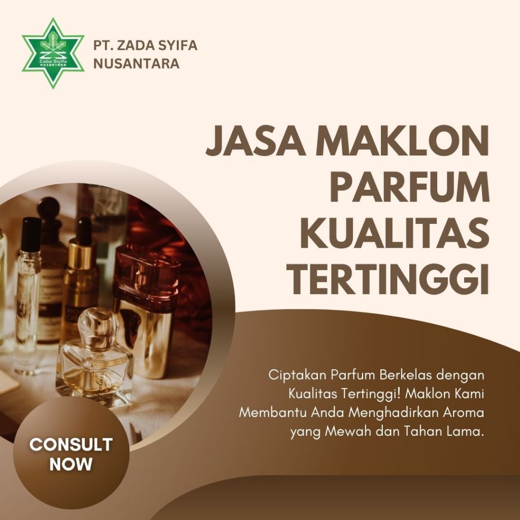 Maklon Parfum Kualitas Tertinggi