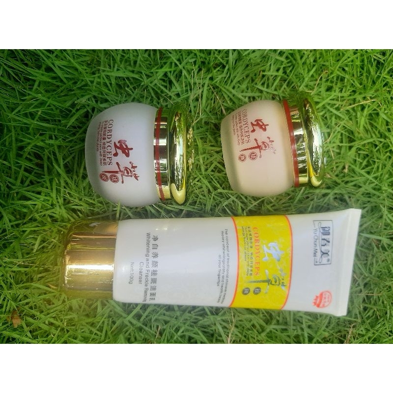 YU CHUN MEI TAIWAN ORIGINAL (SABUN ,CREAM SIAMG DAN MALAM)y