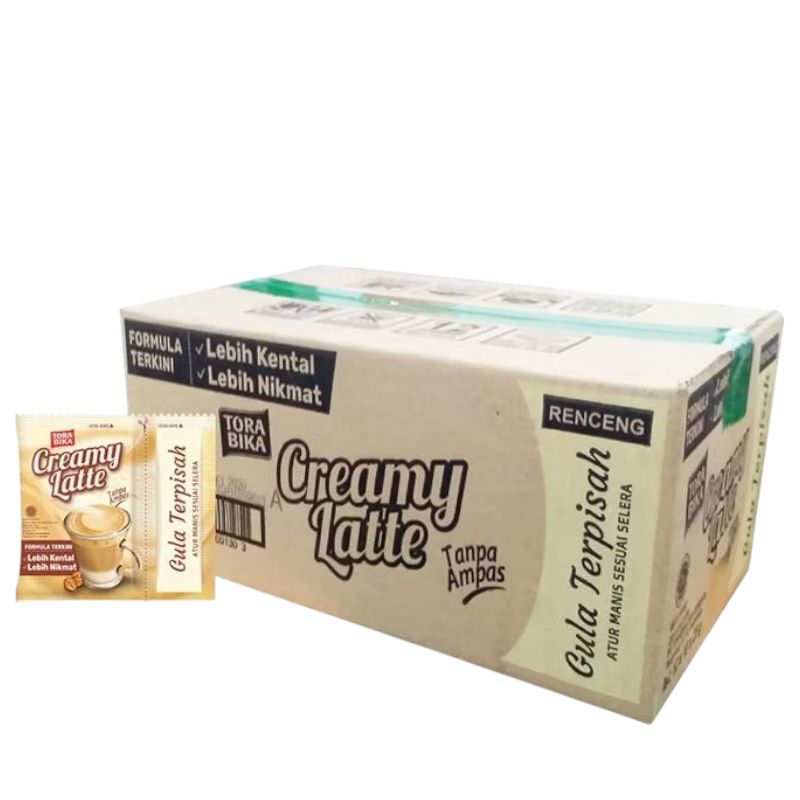 

Torabika Creamy latte 1 dus 120 Sachet