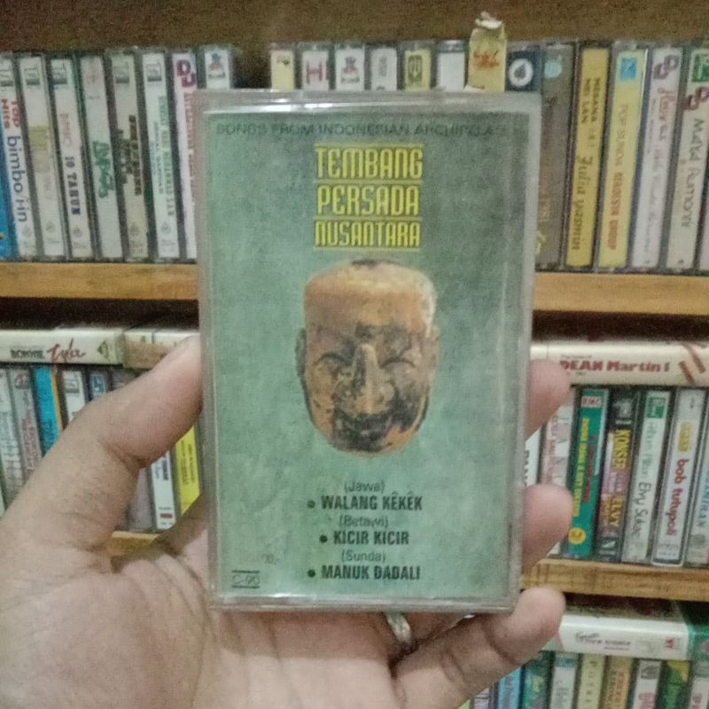 Kaset Pita Tembang Persada Nusantara (lagu-lagu daerah)