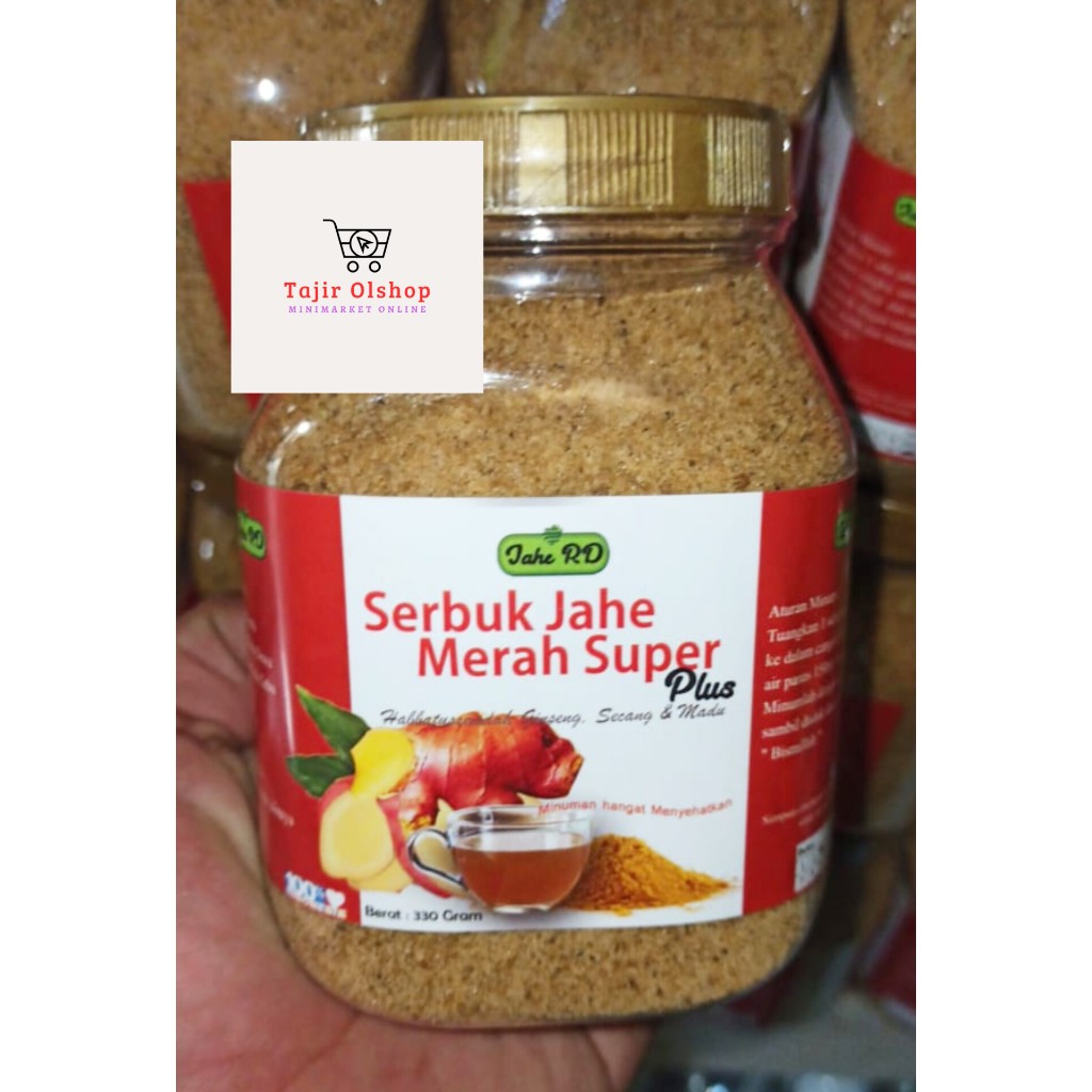 

Serbuk Jahe Merah Super Plus Habbat, Ginseng 330g. ORIGINAL