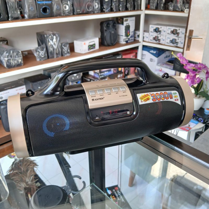 speaker bluetooth Asatron 3000watt karaoke portable murah spiker