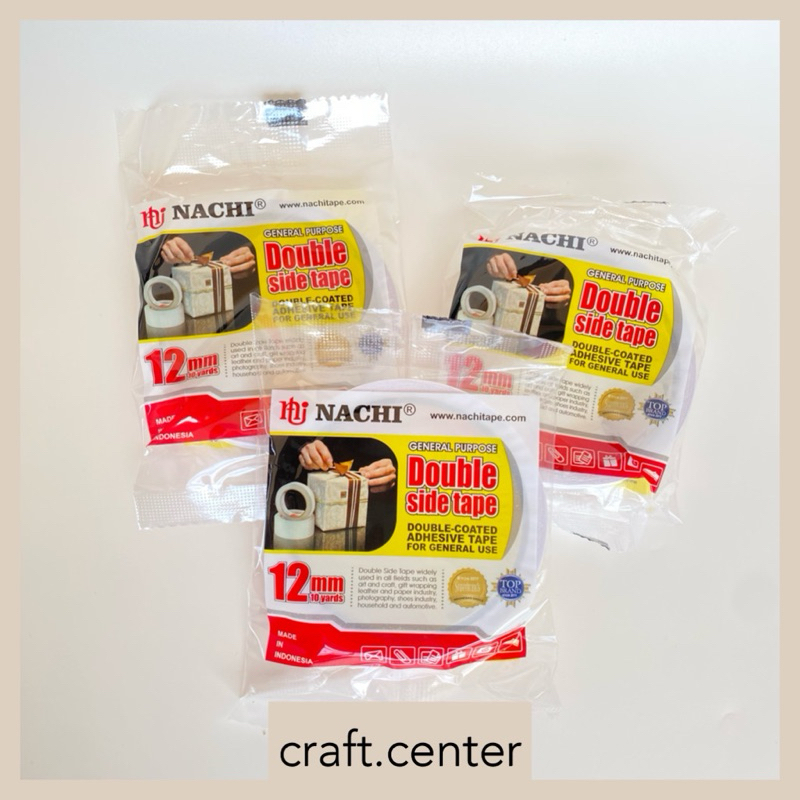 

Double tape 12mm merk Nachi tape