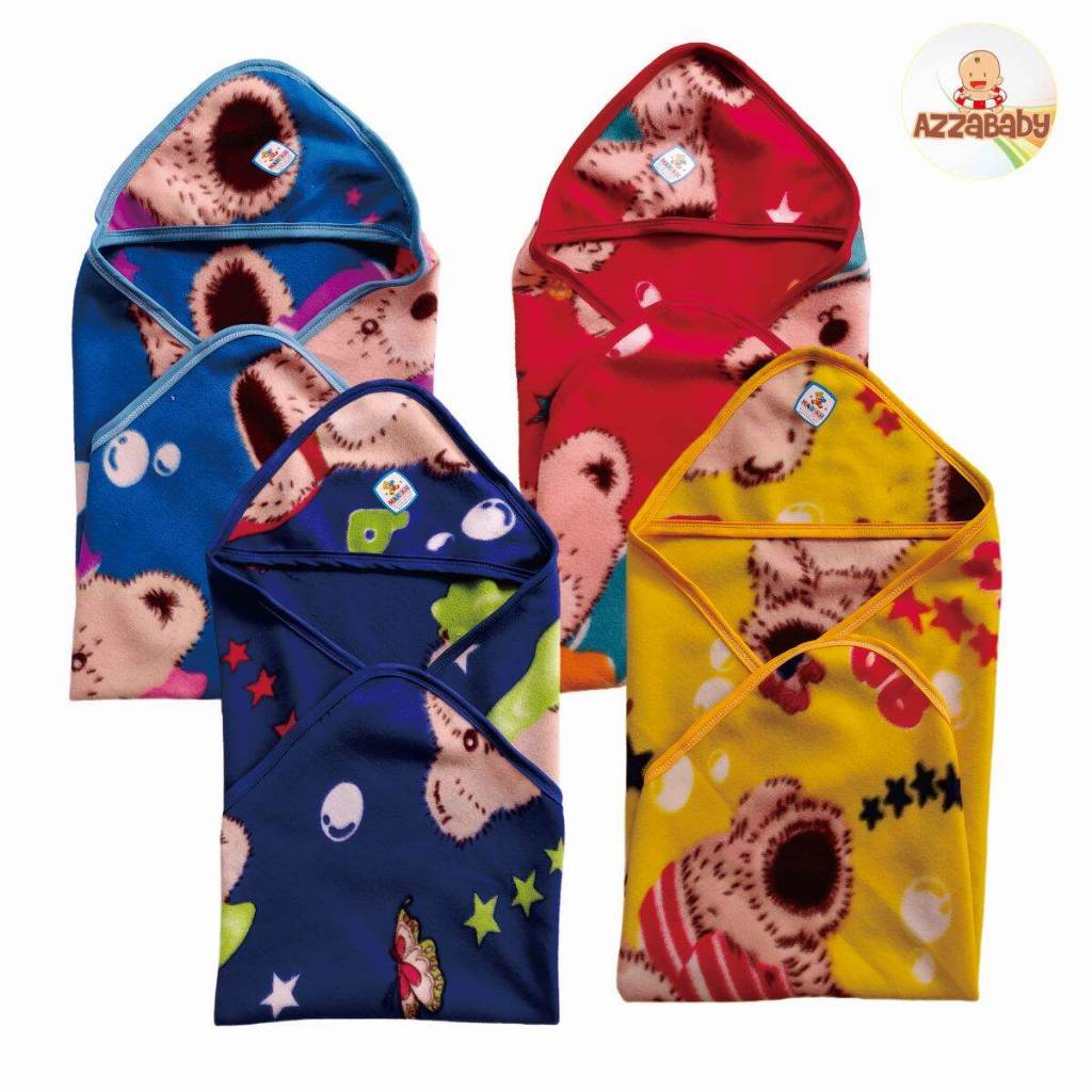 Selimut bayi Selimut Bayi Topi Rajut Flace Selimut Topi Karakter Selimut Bayi Lembut